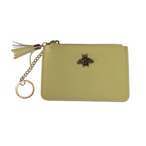 Bee Coin Purse with Keychain Ring